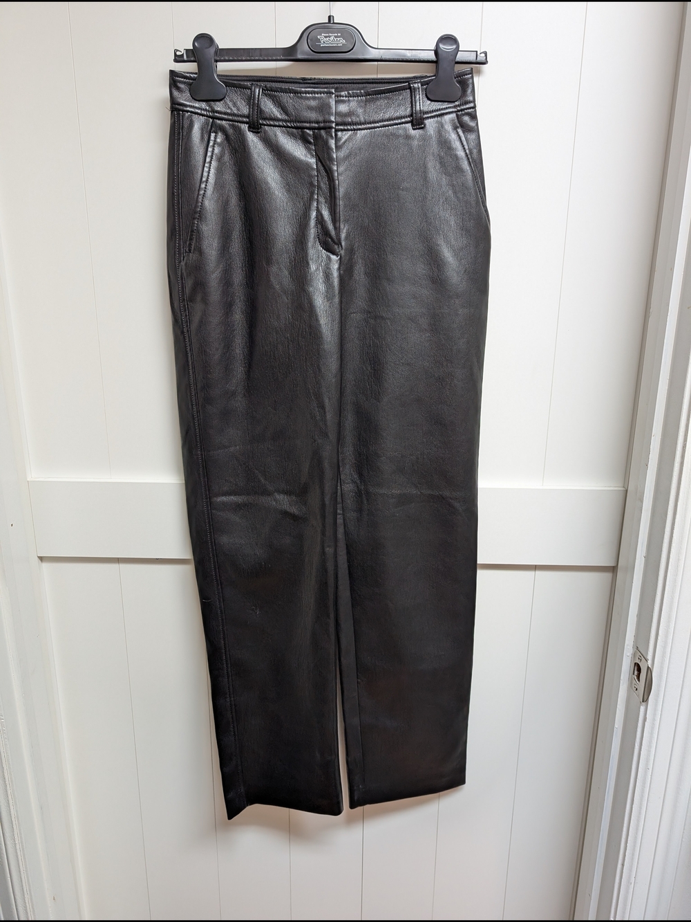 Babaton Faux Leather Pants, sz 4